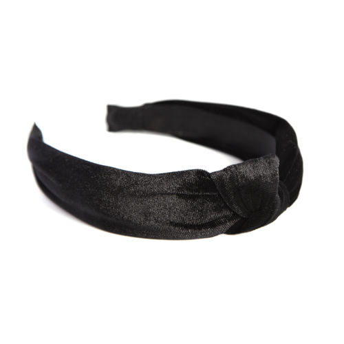 BP Accessories Velvet Headband with knot