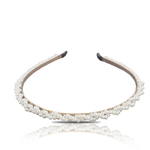 BP Accessories Pearl Headband Gold