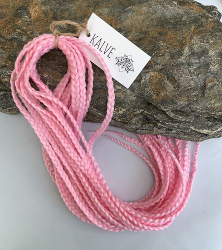 KALVE Baby pink mini braids 10 pcs