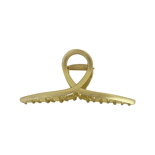 BP Accessories metallic hairclip loop gold