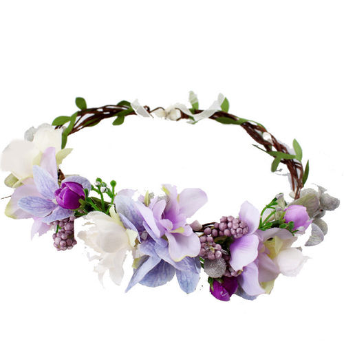 BP flower crown headband