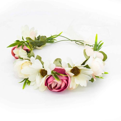 BP flower crown headband