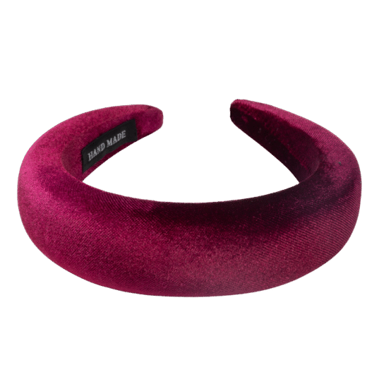 Bp Accessories Pehmeä Samettipanta Viininpunainen