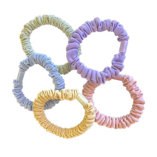 Bp Accessories Värikkäät Kapeat Scrunchiet 5kpl Setti