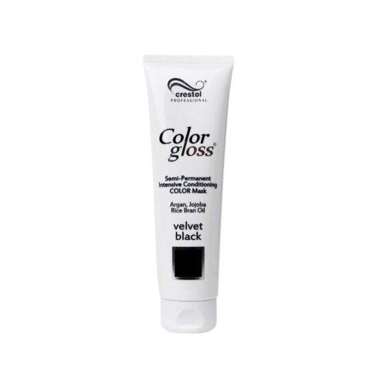 Crestol Color Gloss Velvet Black