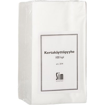 Sim Kertakayttopyyhe