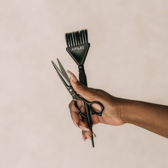 Bp Professional Scissors Black Bp Color Brush