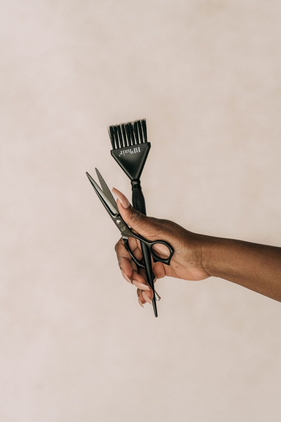 Bp Professional Scissors Black Bp Color Brush