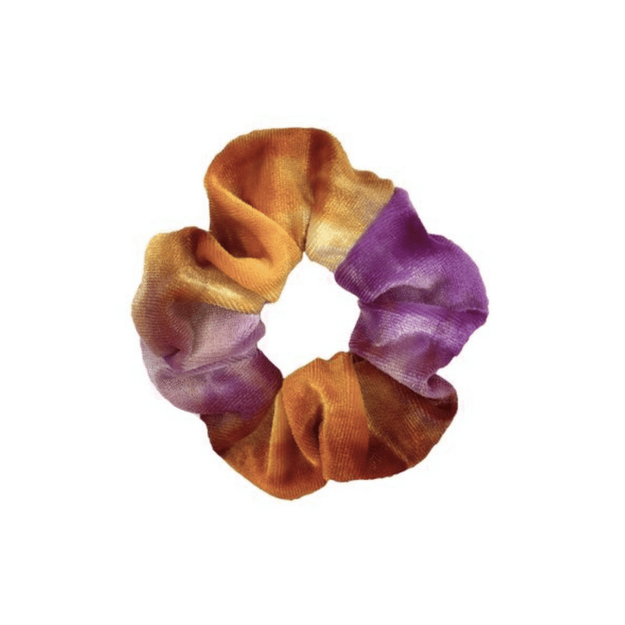 Kalve Samettinen Scrunchie Apricot Smoothie