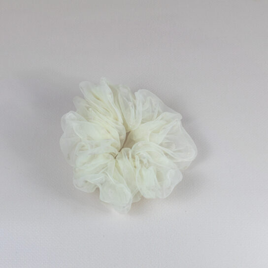 Bp Satiini Scrunchie Vaalea