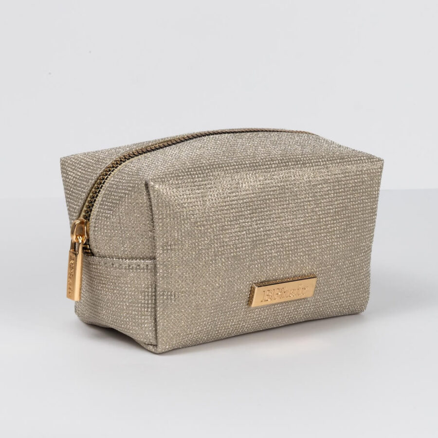 Kosmetiikkapussi Glitter Kulta