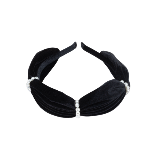 Bp Accessories Samettipanta Helmillä Musta