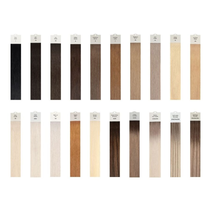 Värikartta Bp Signature Hiustenpidennykset (2)