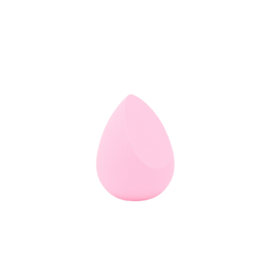 Angled Makup Sponge Soft Meikkisieni Light Pink